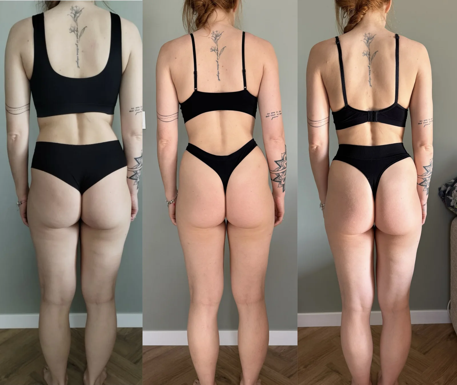 Metamorfoza — Justyna, ujęcie od tyłu